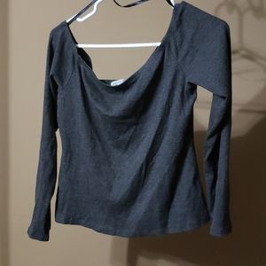 Lightweight gray sweater